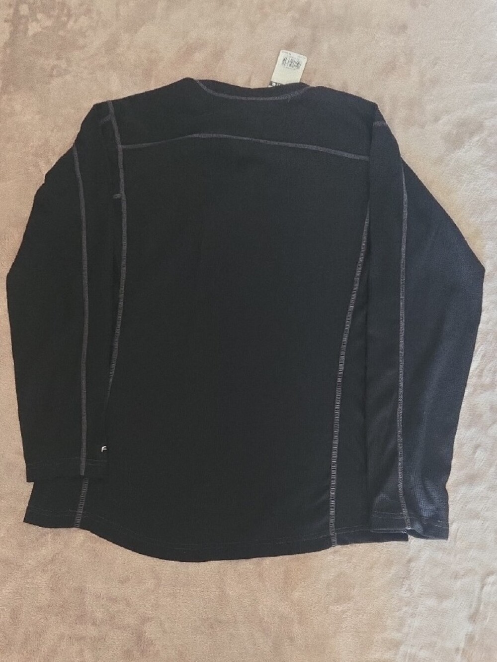 New with Tag Carhartt Black Long-Sleeve Waffle Thermal Shirt Size Medium - Picture 7 of 7
